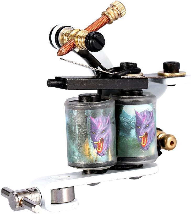 woobles Tattoo Machine Gun Shader Liner Professional Reel Film Coils Gun Frame for Shader Supply Equipment and Artists(#1) - Image 1